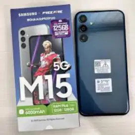 Samsung M15 5g 6/128 Like New 6000Mah NFC