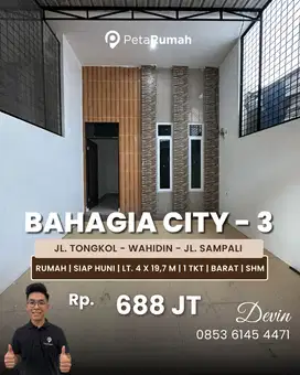 Jual Rumah Petak Kondisi Baru Siap Huni Di Wahidin