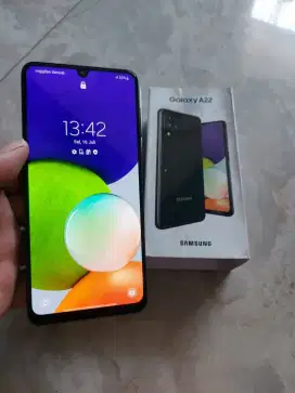 Samsung A22 4g 6/128 Fullset Ori