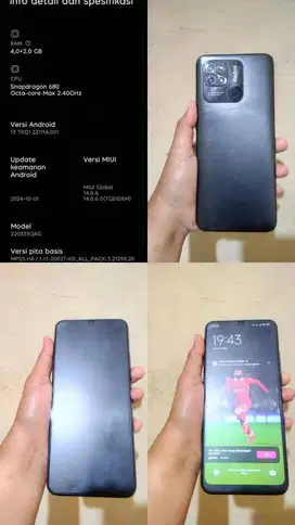 REDMI 10C RAM 4+2  128gb