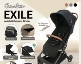 COCOLATTE Exile Autofold Canopy Stoller