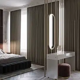 Cod Gorden Blackout Sekat Klinik Hordeng Pintu Gordyn Vitrase