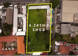 Dijual Tanah Komersil Di Senen Jakarta Pusat