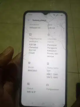 Realme C20 Ram 2 GB Internal 32 GB Jaringan 4G LTE