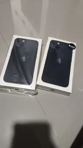 BNIB iPhone 13 128 Midnight Baru segel garansi resmi Indonesia