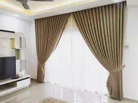 Pesanan Tirai Gorden Jendela Gordyn Mewah Hordeng Model Terbaru Murah