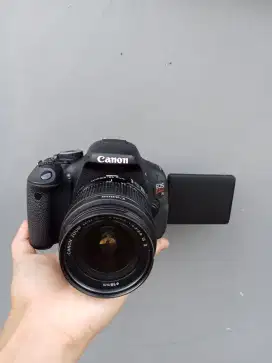 Canon 600D/kiss x5 fullset Second Like New Murah !!