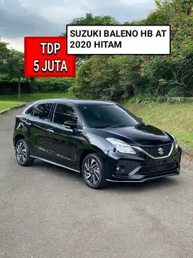 SUZUKI BALENO HB AT 2020 HITAM PROMO MURAH DP MINIM 5 JUTA