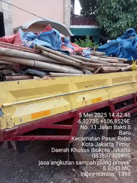 Jasa buang puing sampah
