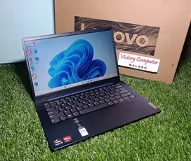 Laptop LENOVO Ryzen 5-5625u mulus Lengkap GAMINg & Desain