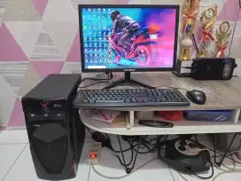 PC GAMING DESIGN + LCD 19 + RAM 8 GB + HD 500 GB + GAMES FILM APP