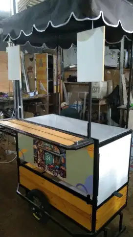 Gerobak trailer Portable