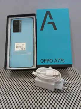 Oppo A77s Ram 8/128 Full set Bergaransi