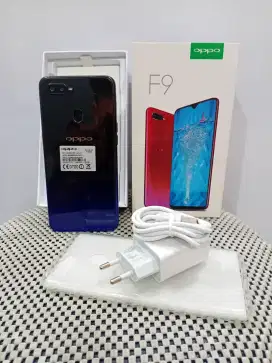 Oppo F9 Ram 8/256 Full set bergaransi