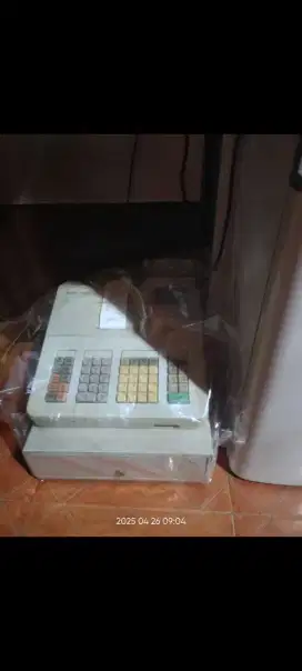 Mesin kasir Sharp 207W siap pakai