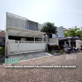 Rumah Mewah Modern di cluster Araya Golf Malang