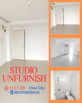 Sewakan Studio Kosongan Apartemen Bassura City View City Free IPL