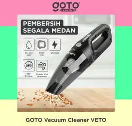 Goto Veto Vacuum Cleaner Alat Penyedot Debu Mobil Portable Wireless