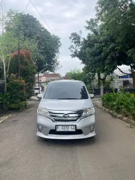CASH LOW KM NISSAN SERENA 2014 HWS LIMITED EDITION
