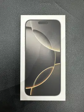 Iphone 16 promax 256gb natural titanium ibox
