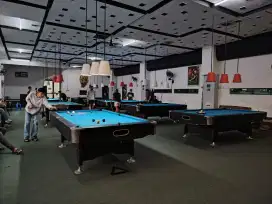 Meja billyar lengkap