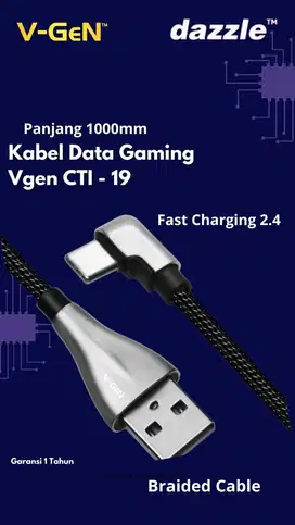 kabel data gaming type c