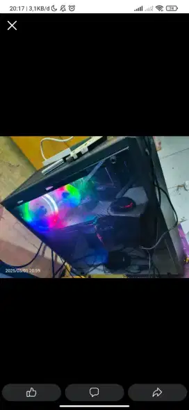 PC Gaming & Editing Siap Pakai – i7-7700 + RTX 2060 SUPER | 16GB DDR4