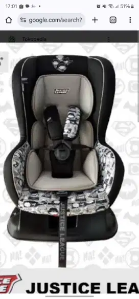 Carseat justice league babydoes
