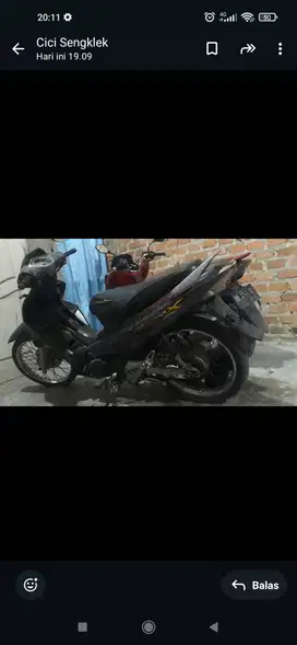 Honda Supra x 125. THN 2009