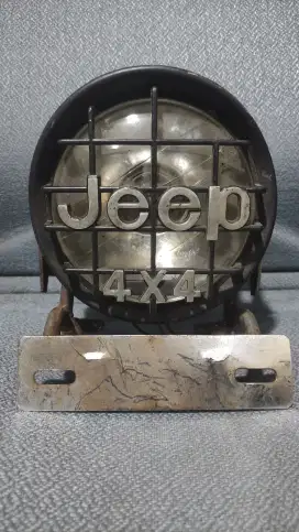 LAMPU SOROT/KABUT JEEP VARIASI MOTOR 6 INCH PLUS BREKET