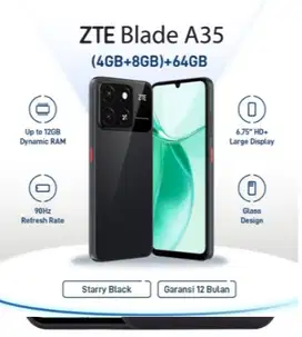 Smartphone ZTE Blade A35 4/64GB Starry Black BNIB