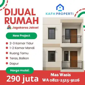 Dijual Murah Hunian 2-lantai di Jagakarsa dekat Stasiun Lenteng Agung
