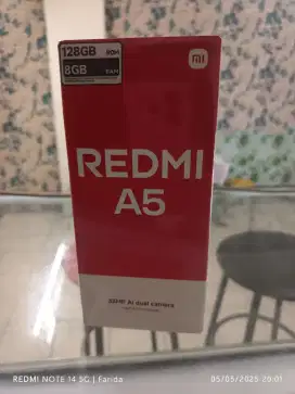 Redmi A5 4+4/128gb baru garansi resmi bisa TT Kredit