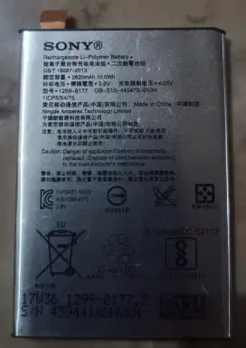 Baterai HP Sony