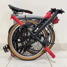 BROMPTON S6Ex CHPT3 V3 LIMITED EDITION 2020 - TITANIUM SUPERLIGHT