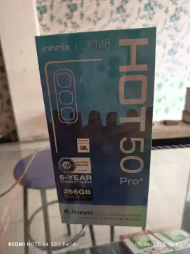 Infinix hot 50 pro plus 8+8/256gb baru garansi resmi bisa TT Kreidt