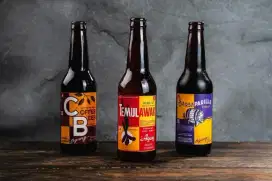 minuman jadul non alkohol rasa coffee,sarsaparila dan temulawak