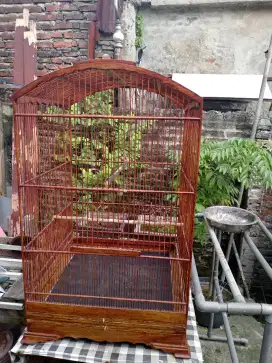 sangkar burung kotak