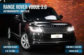 Flashsale(Rover Vogue 3.0 Autobiography LWB 2018)