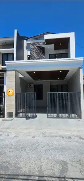 Dijual rumah baru babatan pantai utara dekat annyeong market kenjeran