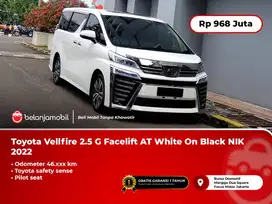 [PILOT SEAT] Toyota Vellfire 2.5 G TSS Facelift AT White 2022/2023