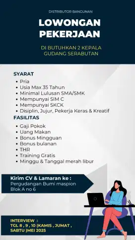 Lowongan pekerjaan