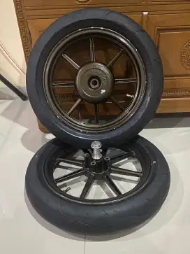 Velg palang 8 bekas scoopy donat + boshing