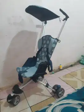 Stroler dorongan bayi ringan dan ringkas