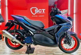 JualCpt 90%LikeNew KM13Rb PjkOkt25 YAMAHA AEROX CYBER CITY 2023 MODIF