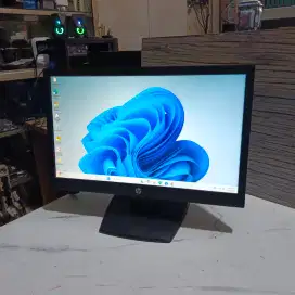 Monitor 19 inch merek HP led normal mulus