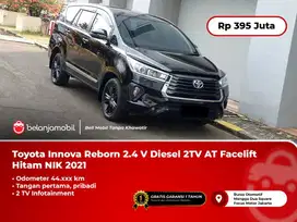 [TANGAN PERTAMA] Toyota Innova Reborn 2.4 V Diesel 2TV AT Hitam 2021/2