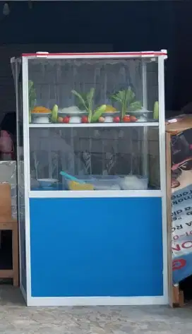 Etalase Kaca 2 Tingkat