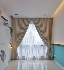 Produsen Tirai Gorden Jendela Gordyn Mewah Hordeng Model Terbaru Murah