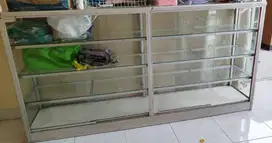Etalase Kaca Panjang 2 Meter Second